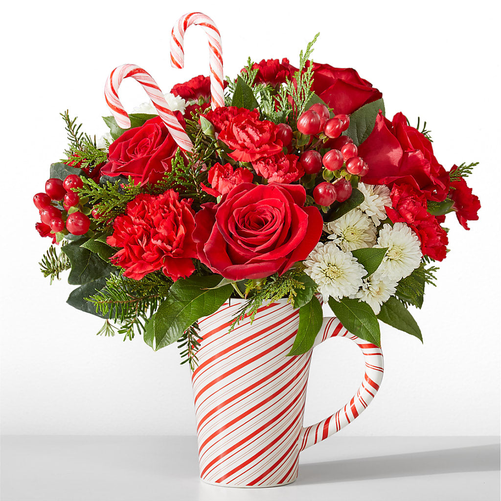 Peppermint Swirl Mug – ILLUSIONS FLORAL & GIFTS LLC, Marshfield WI