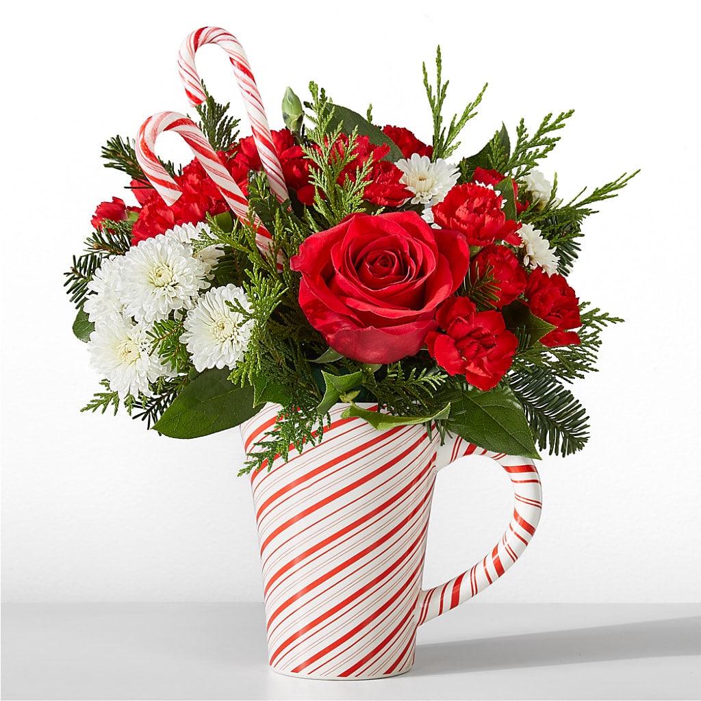 Peppermint Swirl Mug – ILLUSIONS FLORAL & GIFTS LLC, Marshfield WI