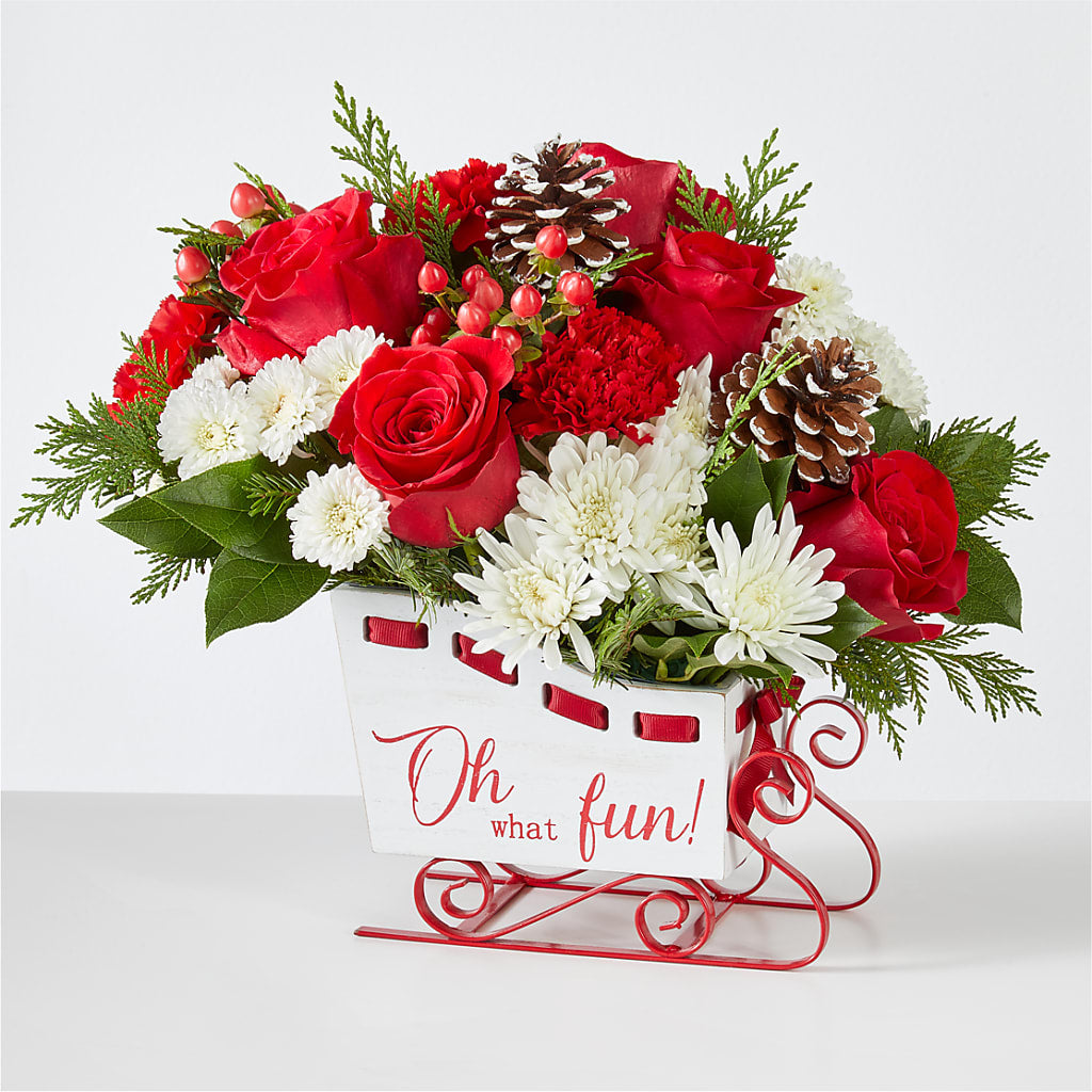 Sleigh Bells Bouquet – ILLUSIONS FLORAL & GIFTS LLC, Marshfield WI
