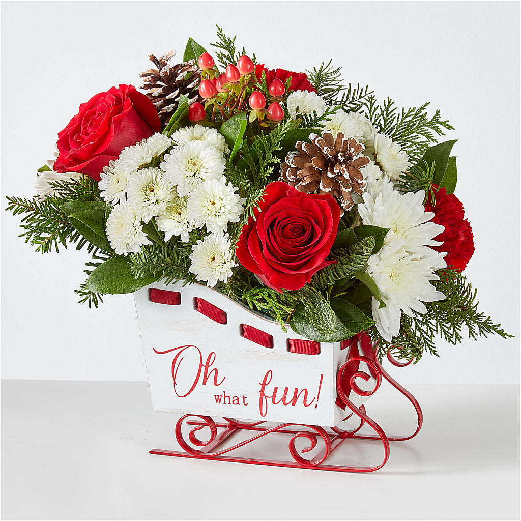 Sleigh Bells Bouquet – ILLUSIONS FLORAL & GIFTS LLC, Marshfield WI