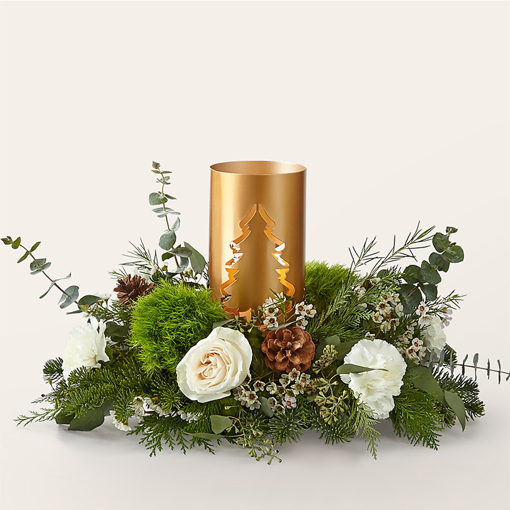 Chestnuts Roasting Centerpiece – ILLUSIONS FLORAL & GIFTS LLC, Marshfield WI