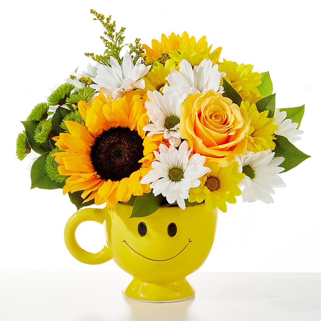 Be Happy Bouquet – ILLUSIONS FLORAL & GIFTS LLC, Marshfield WI