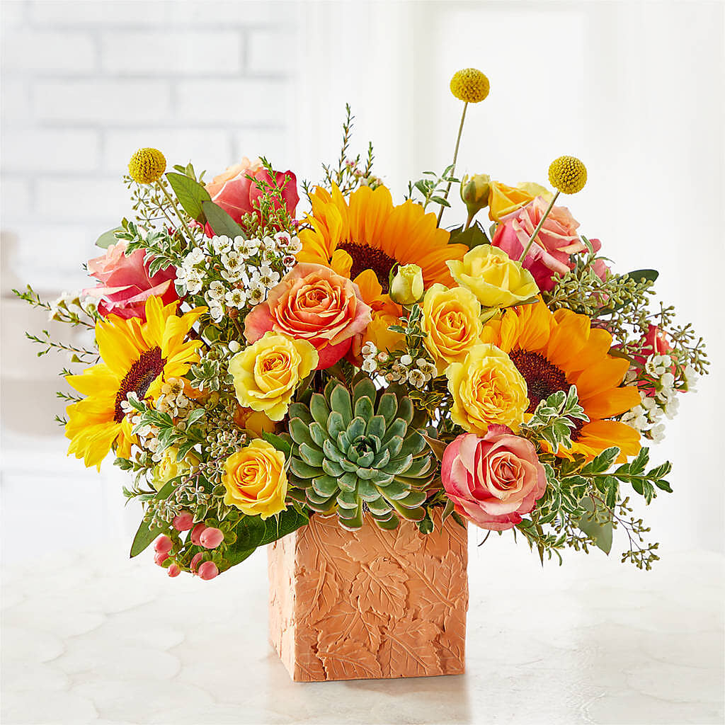 Sunflower Season Bouquet – ILLUSIONS FLORAL & GIFTS LLC, Marshfield WI