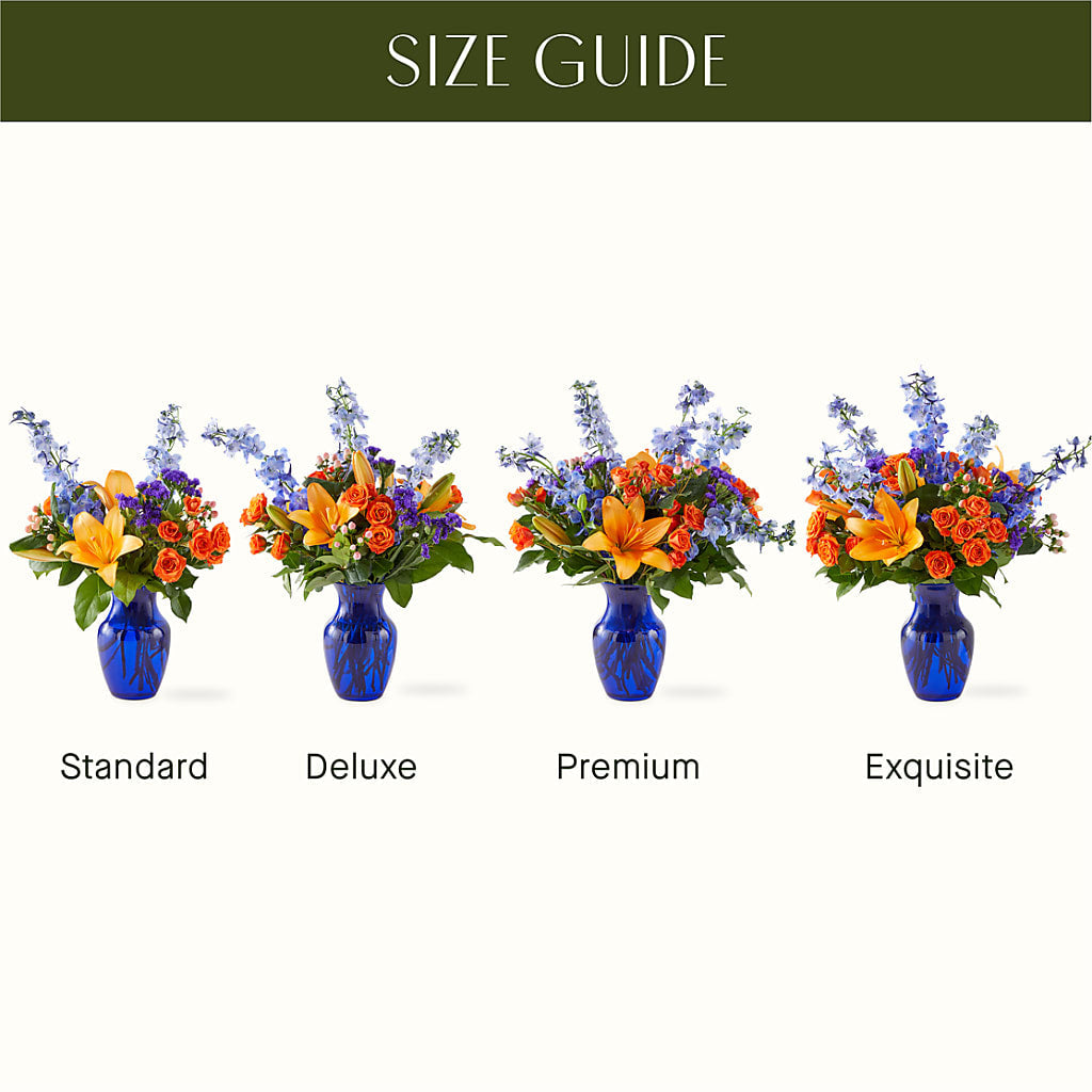 Radiant Citrus Bouquet – ILLUSIONS FLORAL & GIFTS LLC, Marshfield WI