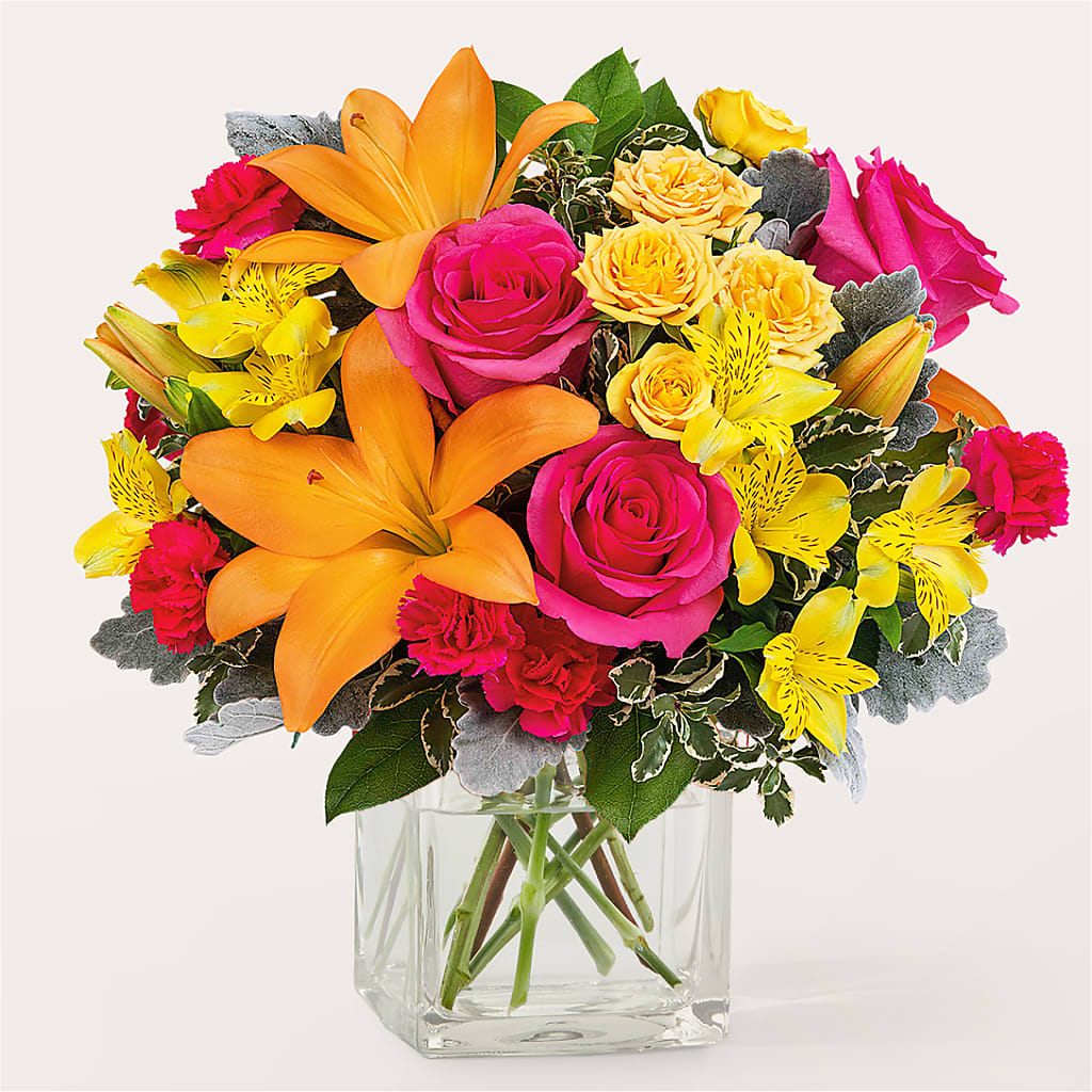 To the Tropics Bouquet – ILLUSIONS FLORAL & GIFTS LLC, Marshfield WI
