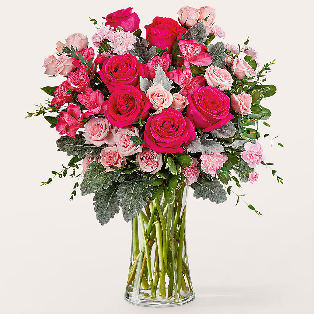Tickled Pink Bouquet – ILLUSIONS FLORAL & GIFTS LLC, Marshfield WI