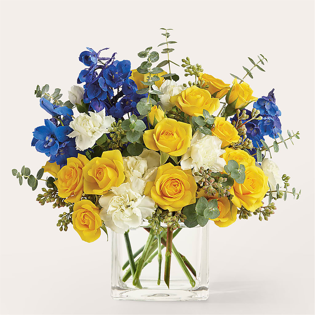 Sparkling Citrine Bouquet – ILLUSIONS FLORAL & GIFTS LLC, Marshfield WI