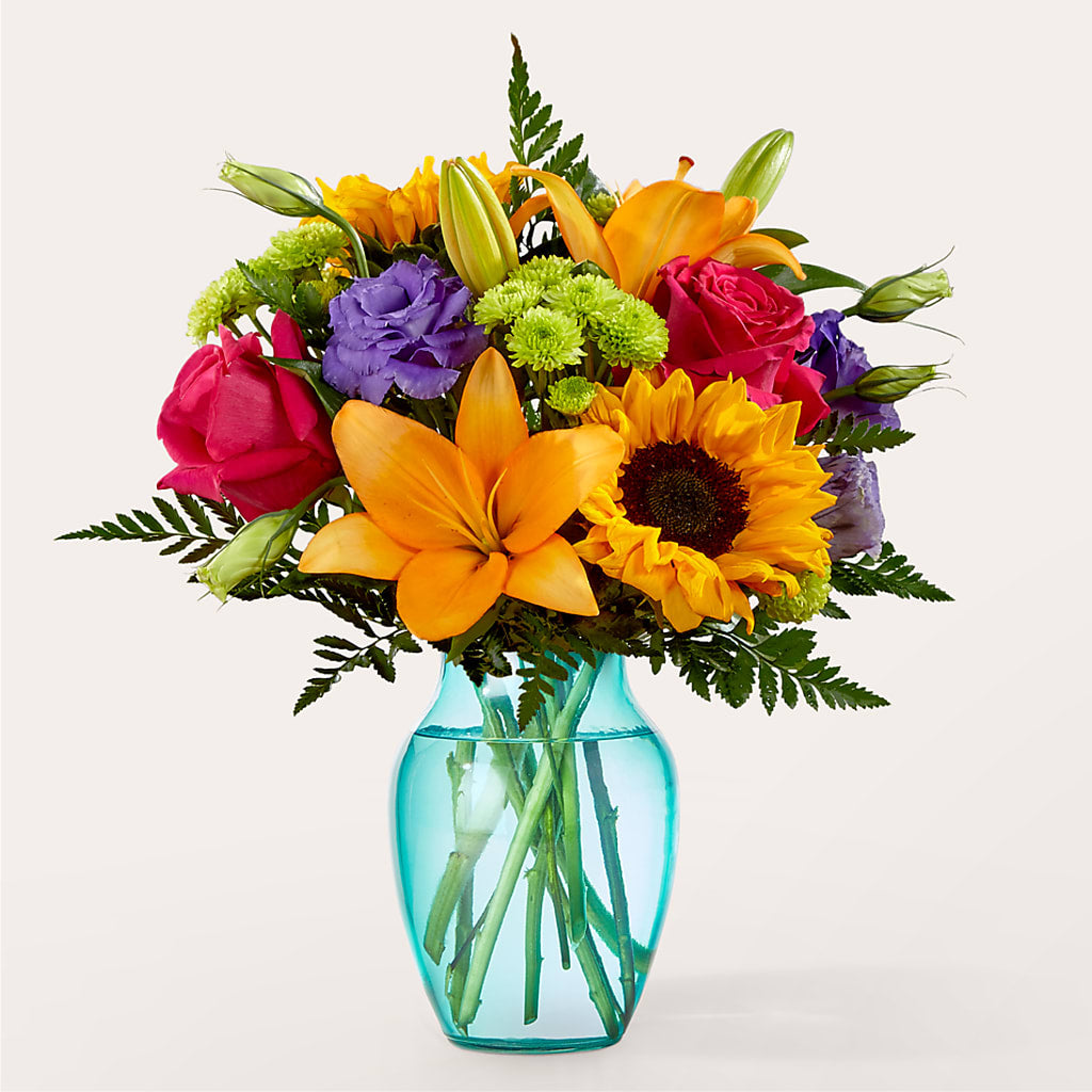 Double Rainbow Bouquet – ILLUSIONS FLORAL & GIFTS LLC, Marshfield WI