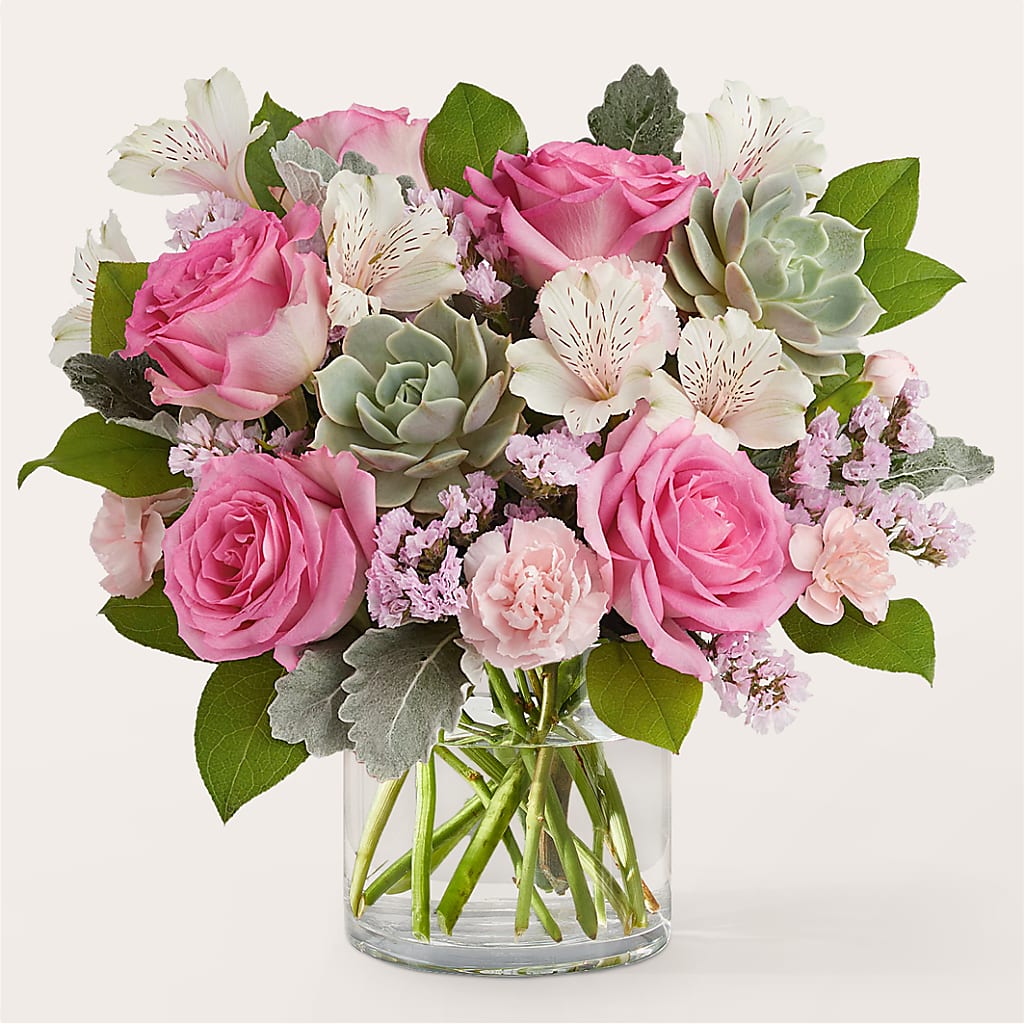 Dusty Rose Bouquet – ILLUSIONS FLORAL & GIFTS LLC, Marshfield WI
