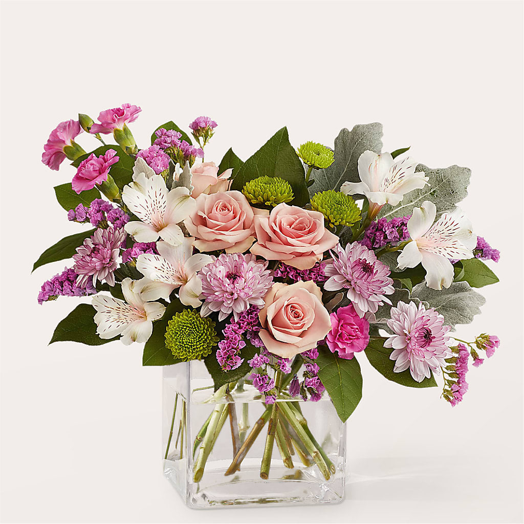 Pink Suede Bouquet – ILLUSIONS FLORAL & GIFTS LLC, Marshfield WI