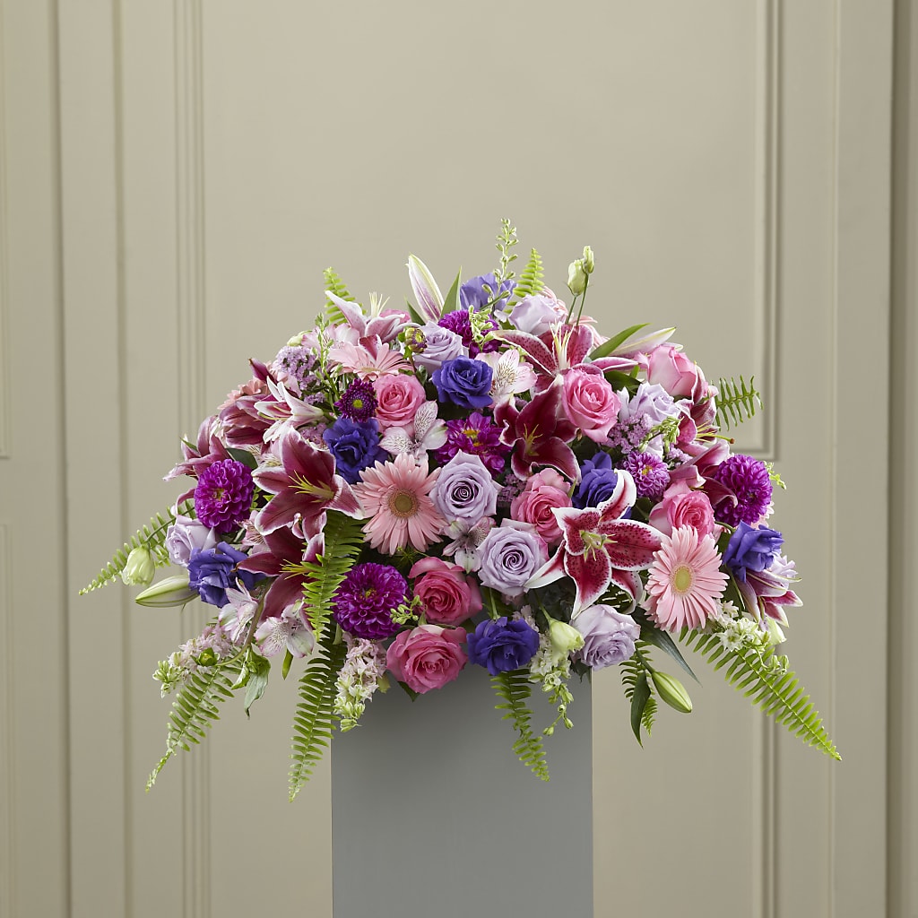 Fare Thee Well Pedestal – ILLUSIONS FLORAL & GIFTS LLC, Marshfield WI