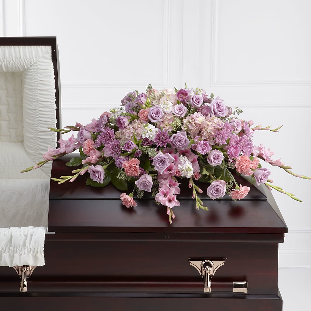 Immorata Casket Spray – ILLUSIONS FLORAL & GIFTS LLC, Marshfield WI