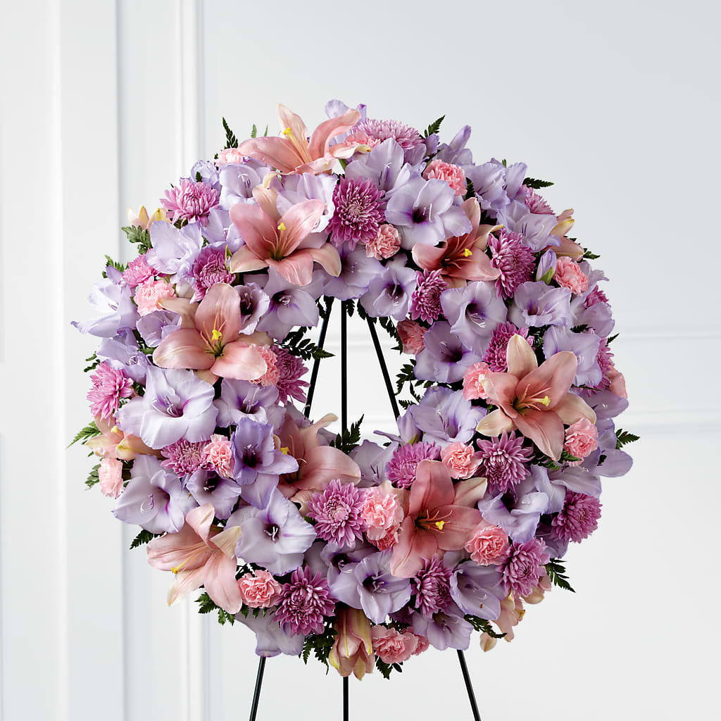 Beloved Friend Wreath – ILLUSIONS FLORAL & GIFTS LLC, Marshfield WI