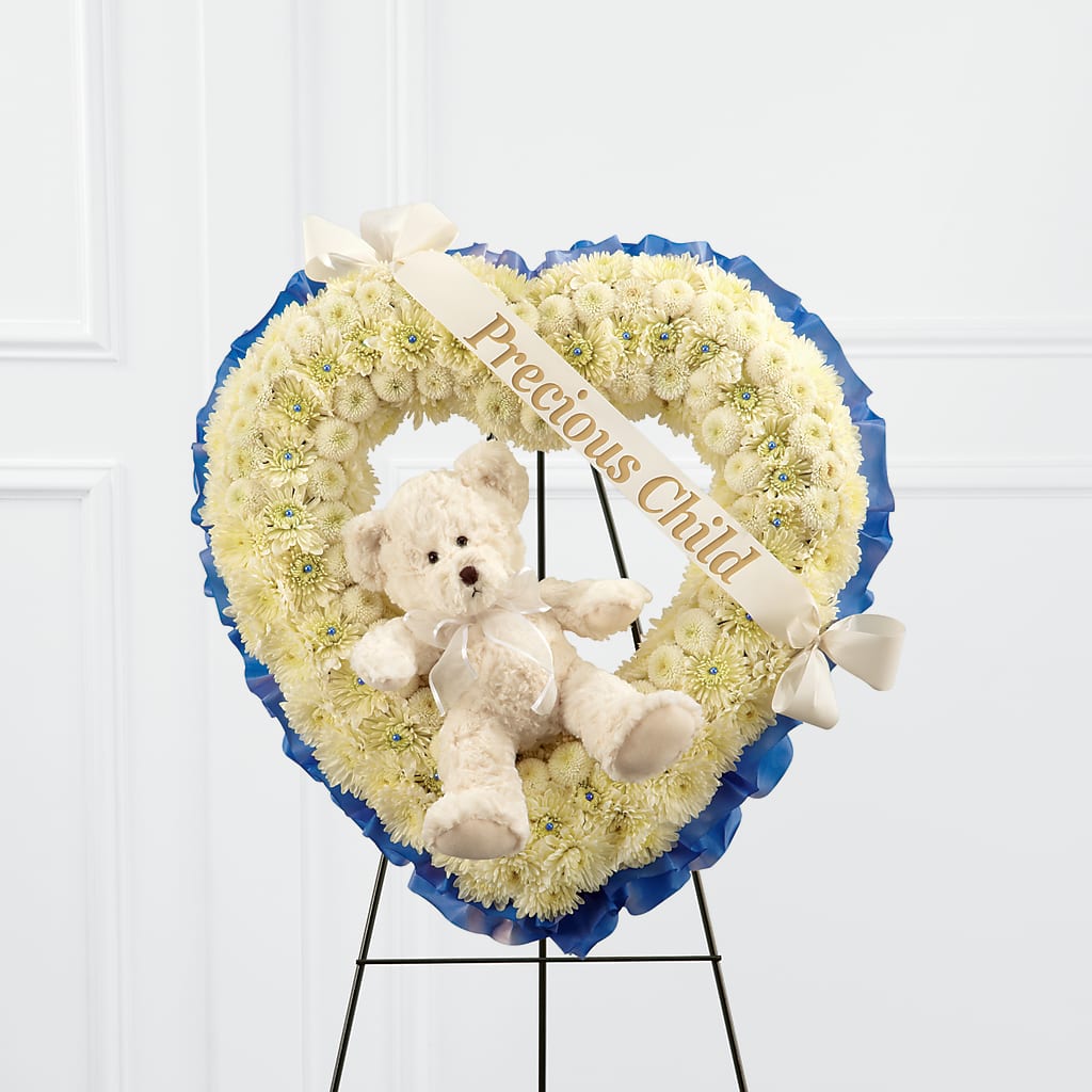 Precious Child Standing Heart – ILLUSIONS FLORAL & GIFTS LLC, Marshfield WI