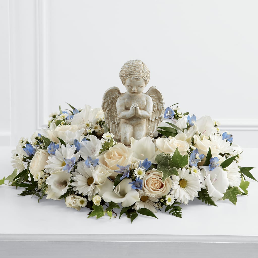 Little Angel Ring of Flowers – ILLUSIONS FLORAL & GIFTS LLC, Marshfield WI