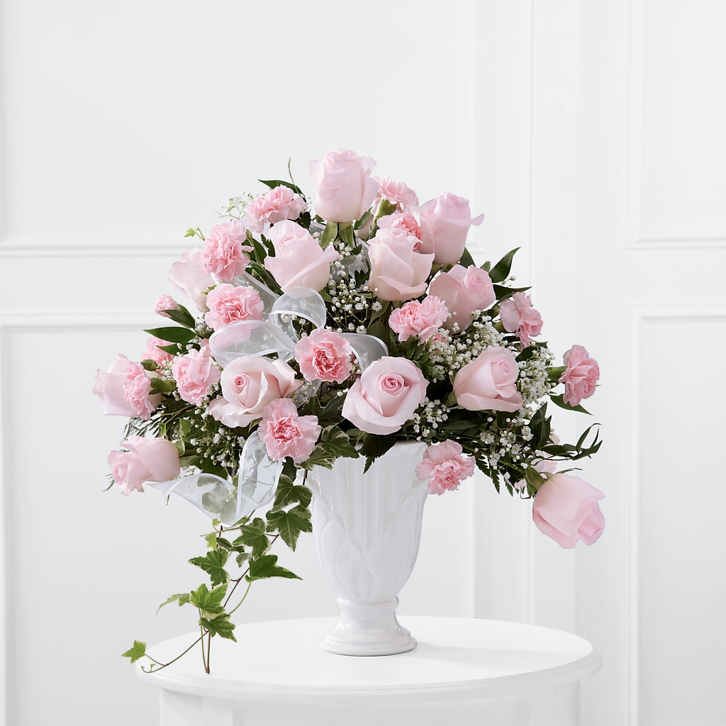 Deepest Sympathy Arrangement – ILLUSIONS FLORAL & GIFTS LLC, Marshfield WI