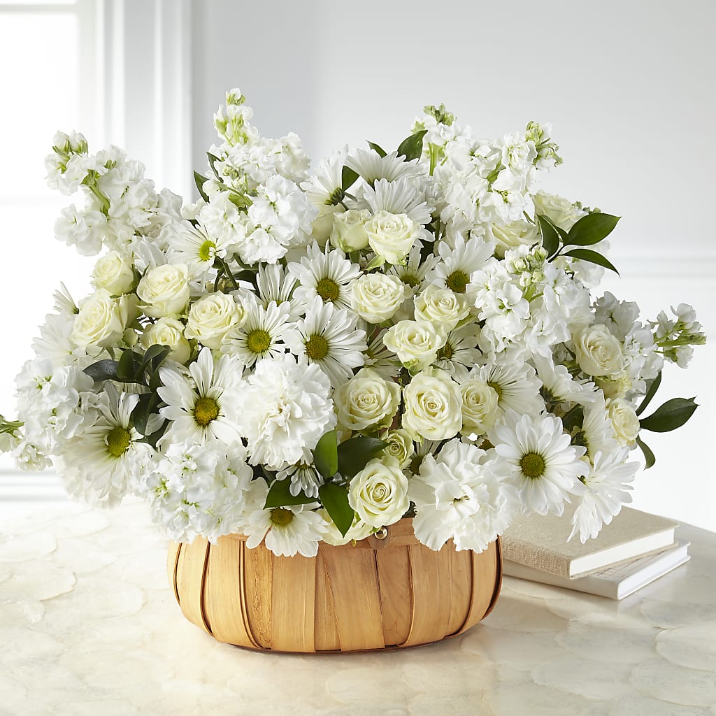 Graceful Garden Basket – ILLUSIONS FLORAL & GIFTS LLC, Marshfield WI