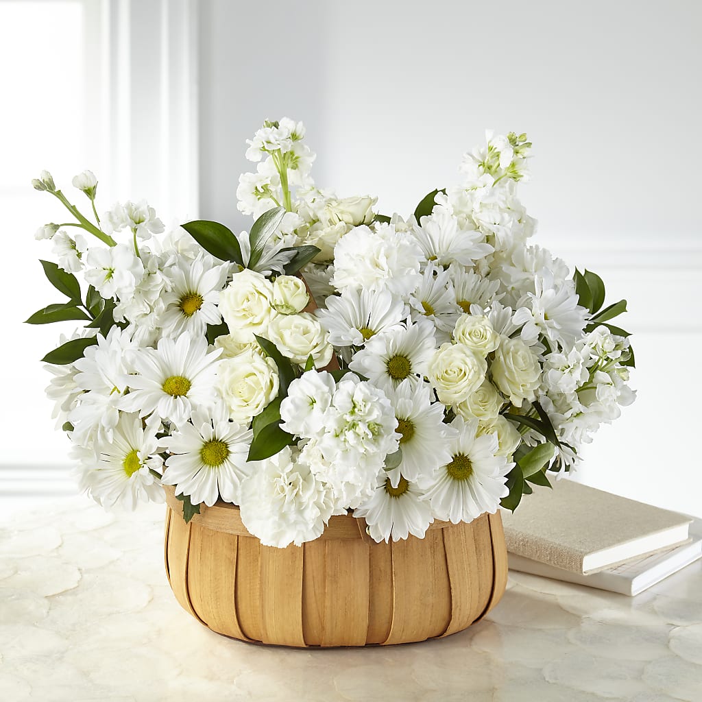Graceful Garden Basket – ILLUSIONS FLORAL & GIFTS LLC, Marshfield WI