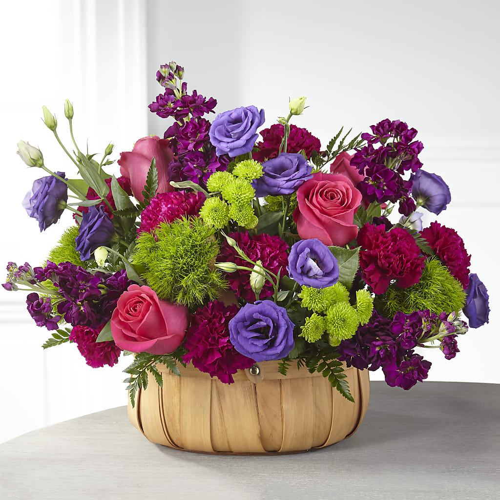 Serene Sanctuary Basket – ILLUSIONS FLORAL & GIFTS LLC, Marshfield WI