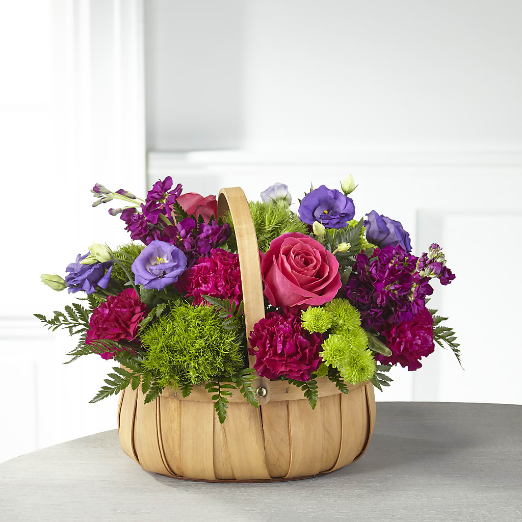 Serene Sanctuary Basket – ILLUSIONS FLORAL & GIFTS LLC, Marshfield WI
