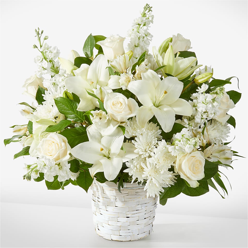 Peaceful Reflections Arrangement – ILLUSIONS FLORAL & GIFTS LLC, Marshfield WI