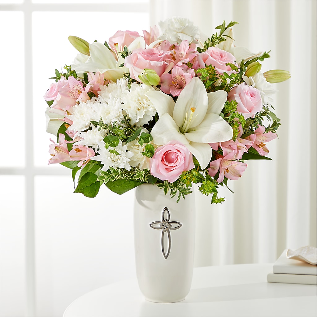 Kindly Devoted Bouquet – ILLUSIONS FLORAL & GIFTS LLC, Marshfield WI