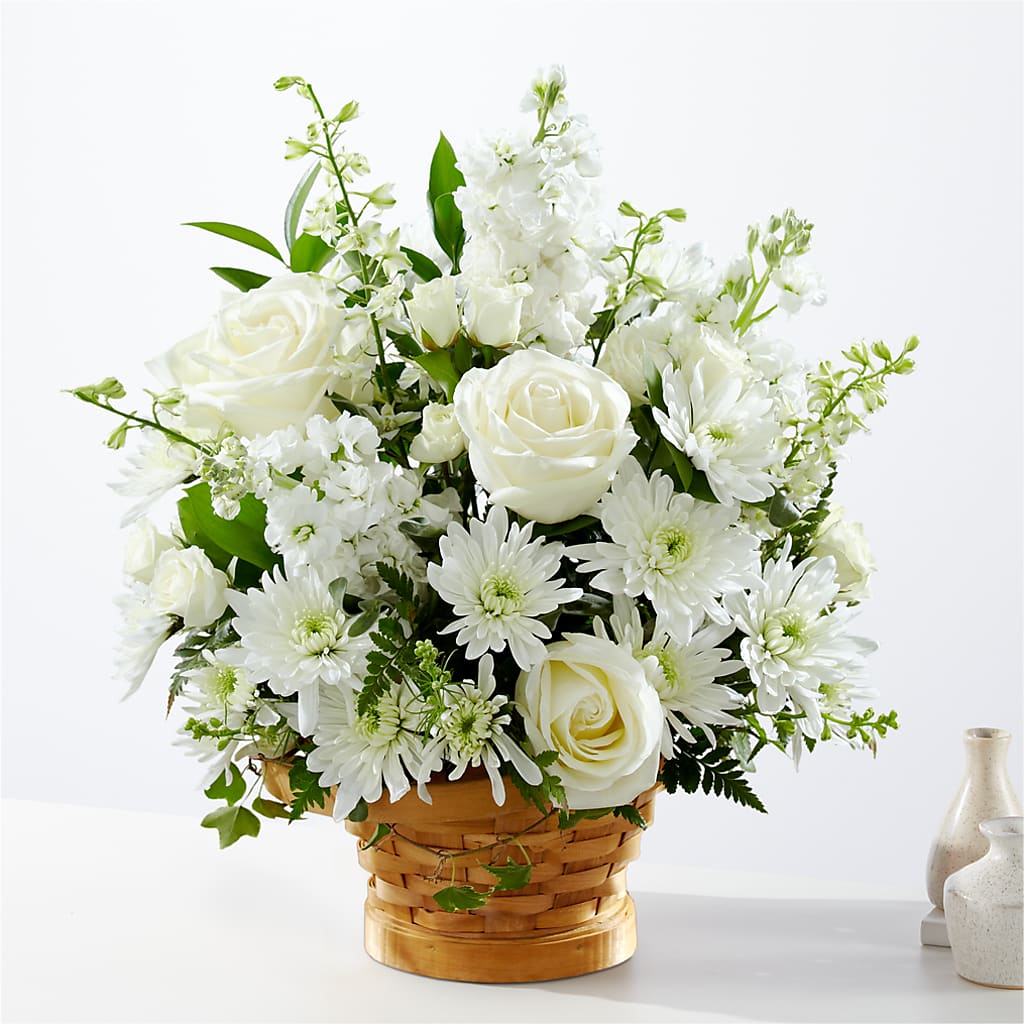 Heartfelt Condolences Arrangement – ILLUSIONS FLORAL & GIFTS LLC, Marshfield WI