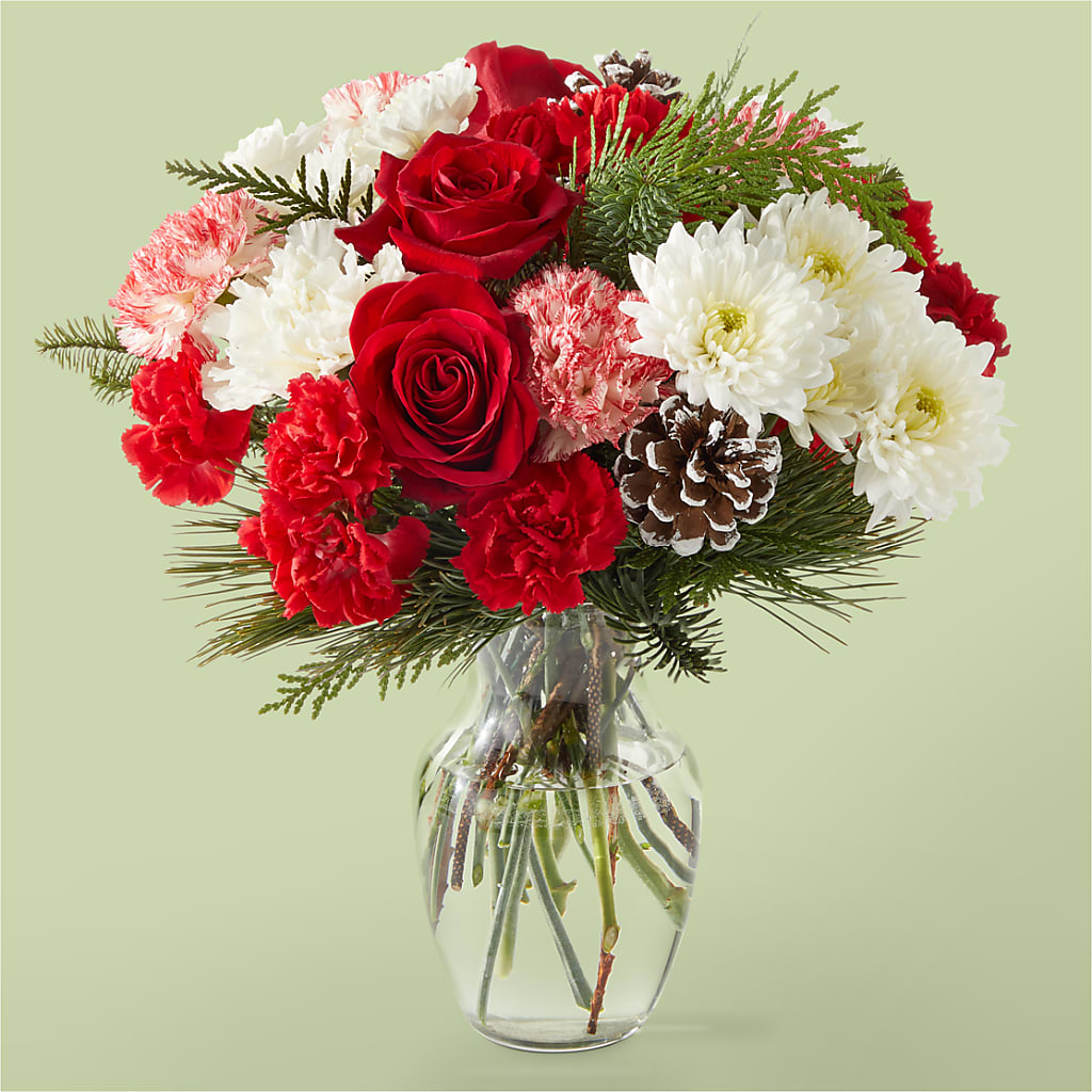 Candy Cane Lane Bouquet – ILLUSIONS FLORAL & GIFTS LLC, Marshfield WI