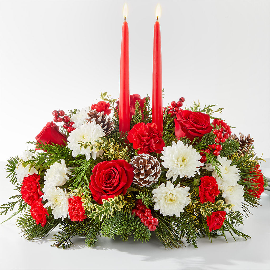 Holiday Soiree Centerpiece – ILLUSIONS FLORAL & GIFTS LLC, Marshfield WI