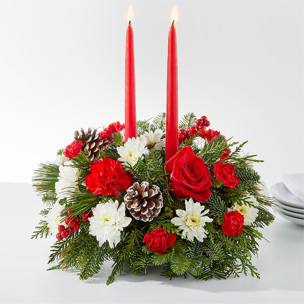 Holiday Soiree Centerpiece – ILLUSIONS FLORAL & GIFTS LLC, Marshfield WI