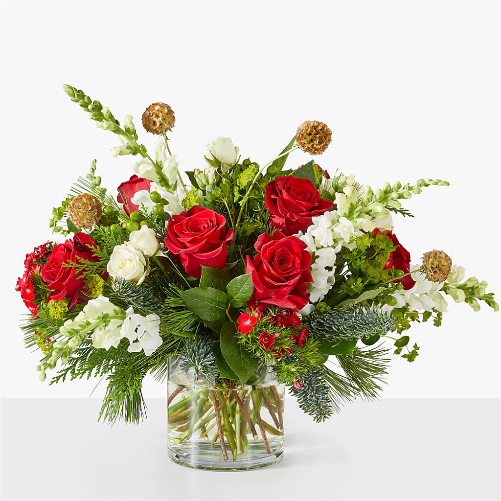 Deck the Halls Bouquet – ILLUSIONS FLORAL & GIFTS LLC, Marshfield WI