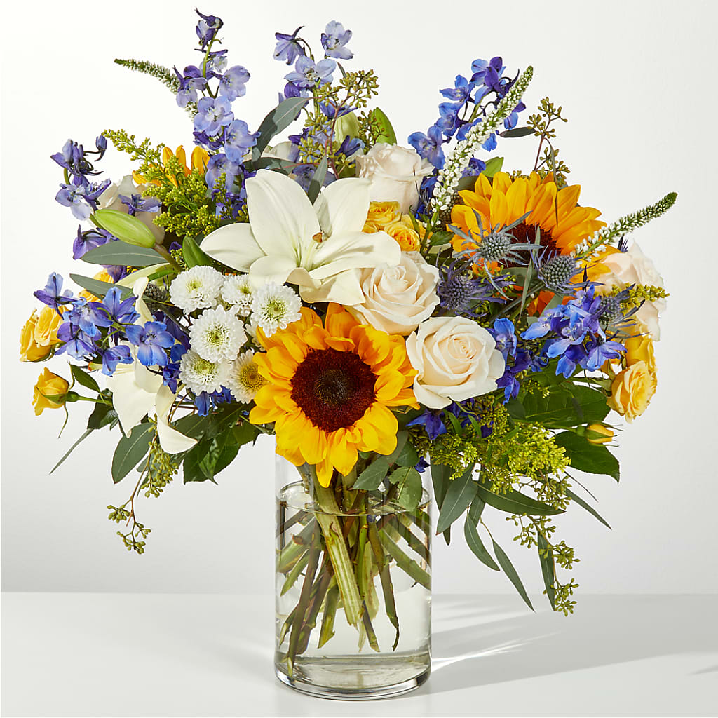 Wonderfully Sunny Bouquet – ILLUSIONS FLORAL & GIFTS LLC, Marshfield WI