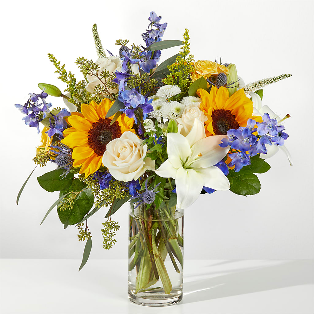 Wonderfully Sunny Bouquet – ILLUSIONS FLORAL & GIFTS LLC, Marshfield WI
