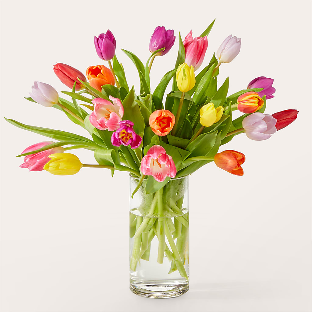 Let's Talk Tulips Bouquet – ILLUSIONS FLORAL & GIFTS LLC, Marshfield WI
