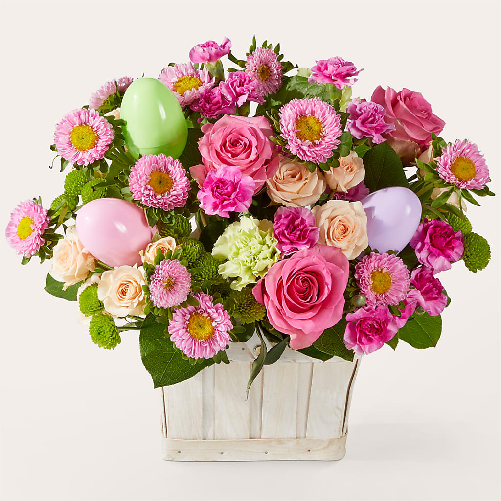 Get Eggcited Basket – ILLUSIONS FLORAL & GIFTS LLC, Marshfield WI