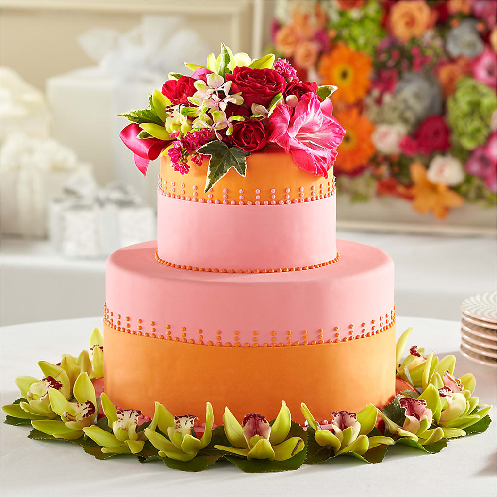 Sweet Citrus Cake Decor – ILLUSIONS FLORAL & GIFTS LLC, Marshfield WI