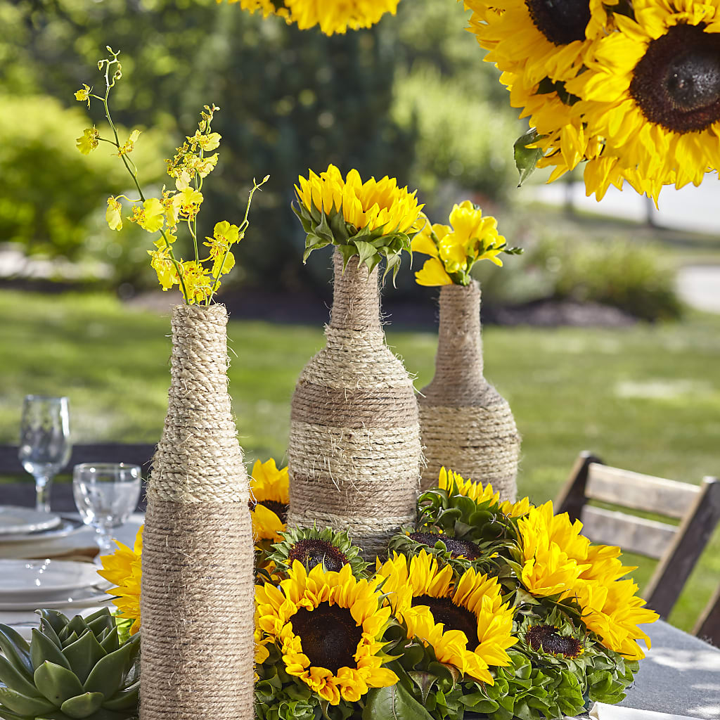 Sublime Garden Centerpiece – ILLUSIONS FLORAL & GIFTS LLC, Marshfield WI