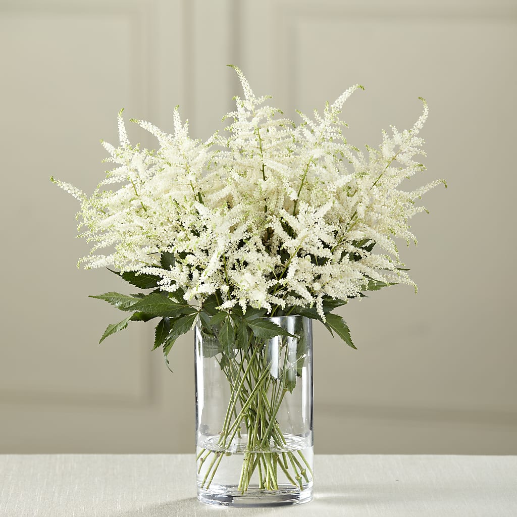 White Astilbe Bouquet – ILLUSIONS FLORAL & GIFTS LLC, Marshfield WI