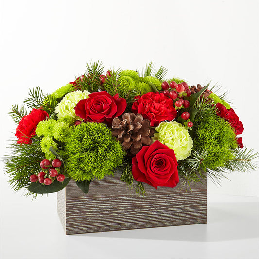 Bundled Up Bouquet – ILLUSIONS FLORAL & GIFTS LLC, Marshfield WI