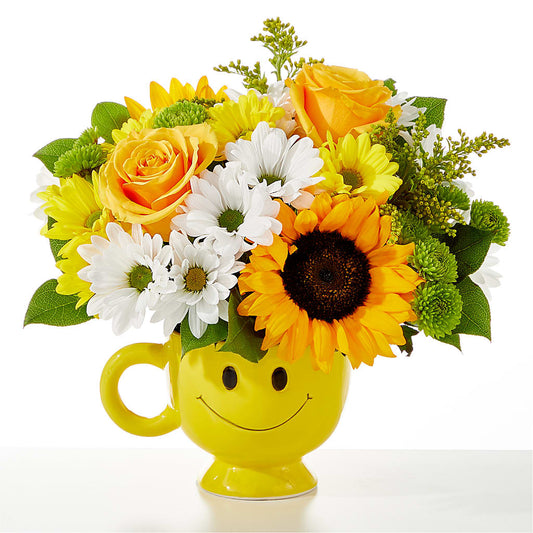 Be Happy Bouquet – ILLUSIONS FLORAL & GIFTS LLC, Marshfield WI