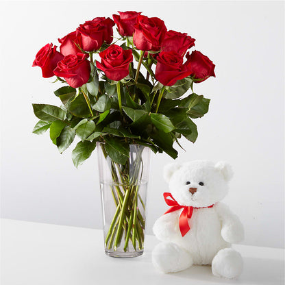 Romantic Long Stem Red Rose Bouquet Bundles – ILLUSIONS FLORAL & GIFTS LLC, Marshfield WI