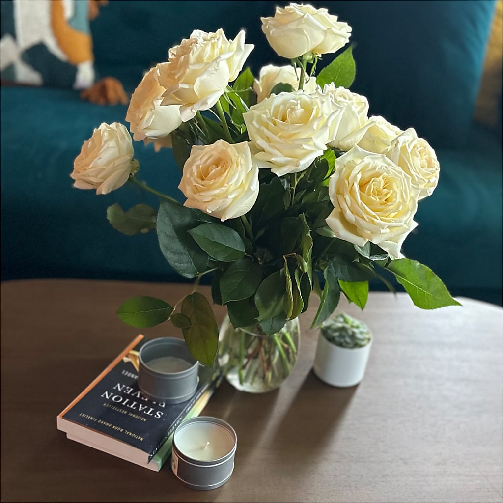 Long Stem Yellow Rose Bouquet – ILLUSIONS FLORAL & GIFTS LLC, Marshfield WI