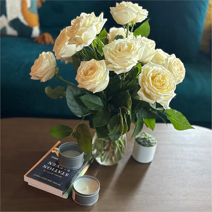 Long Stem Yellow Rose Bouquet – ILLUSIONS FLORAL & GIFTS LLC, Marshfield WI