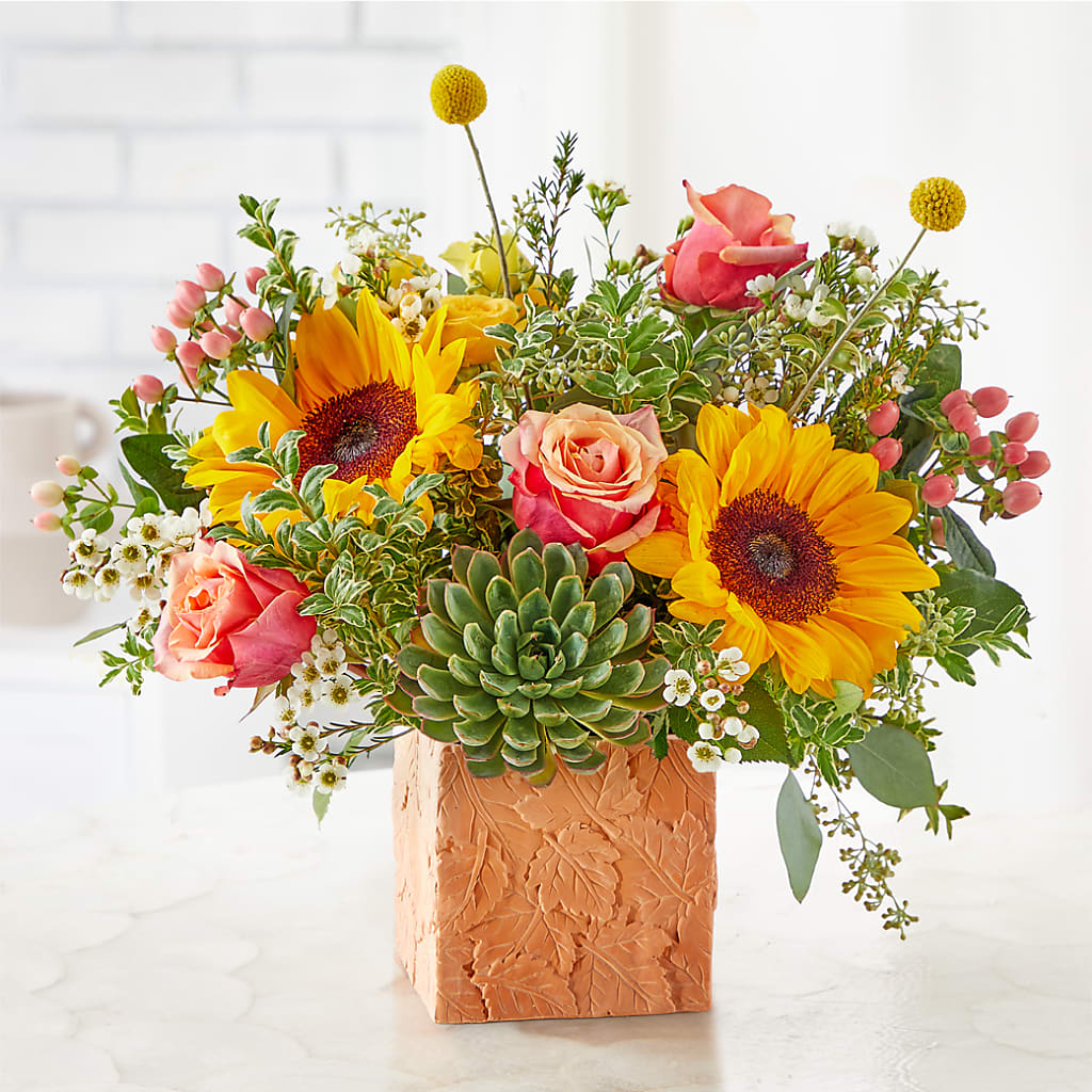 Sunflower Season Bouquet – ILLUSIONS FLORAL & GIFTS LLC, Marshfield WI