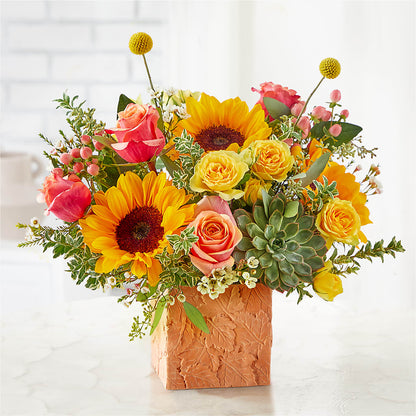 Sunflower Season Bouquet – ILLUSIONS FLORAL & GIFTS LLC, Marshfield WI