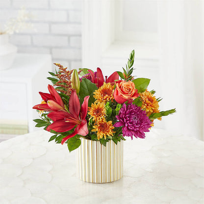 Burgundy Landscape Bouquet – ILLUSIONS FLORAL & GIFTS LLC, Marshfield WI