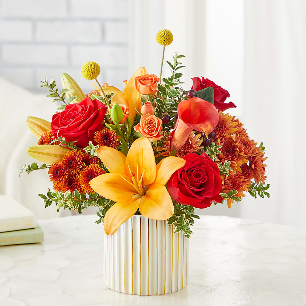 Scarlet Skies Bouquet – ILLUSIONS FLORAL & GIFTS LLC, Marshfield WI