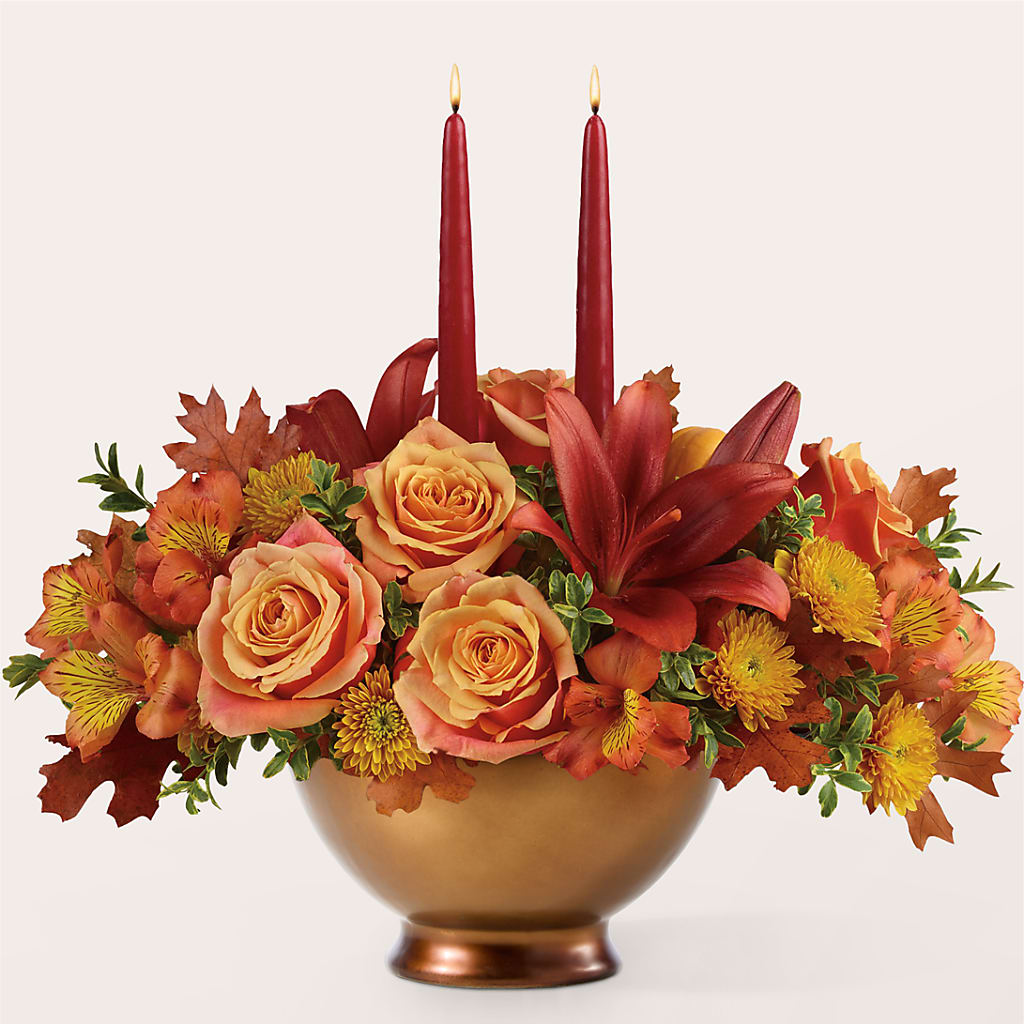 Harvest Table Centerpiece – ILLUSIONS FLORAL & GIFTS LLC, Marshfield WI