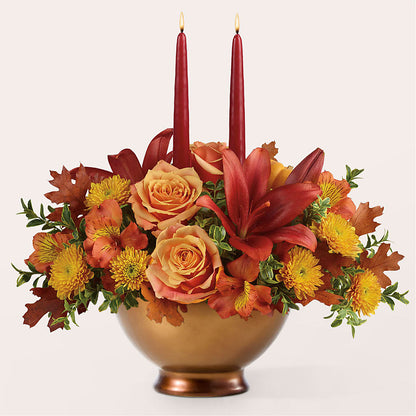 Harvest Table Centerpiece – ILLUSIONS FLORAL & GIFTS LLC, Marshfield WI