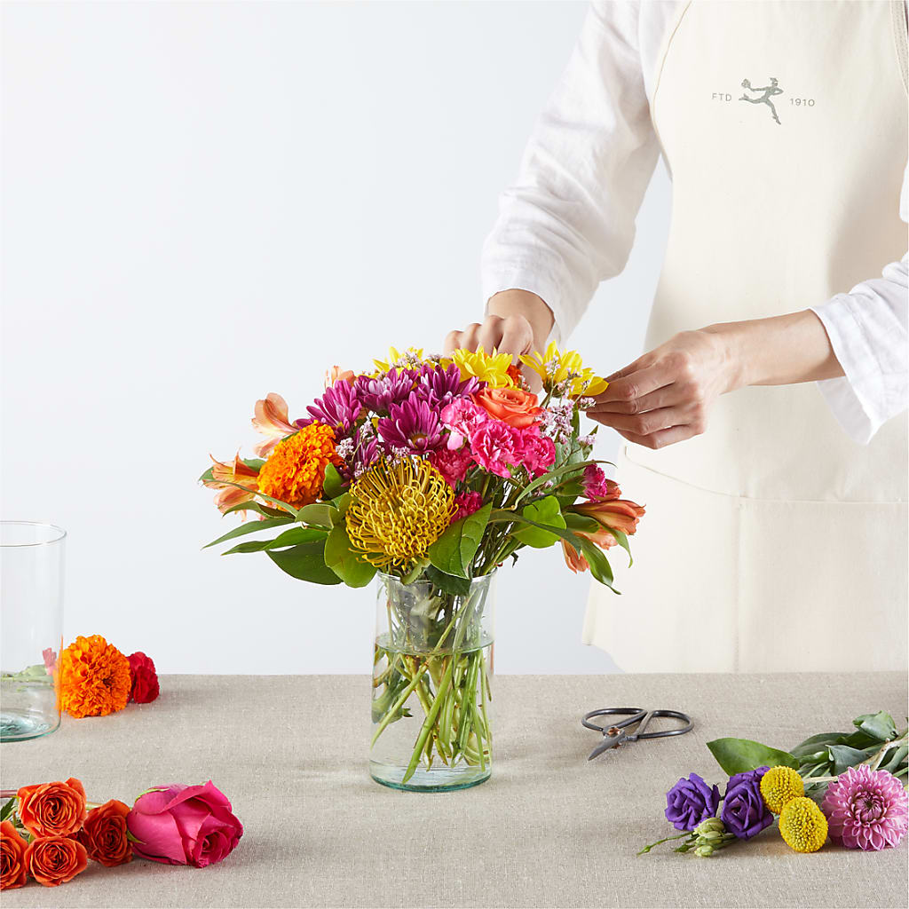 Feast of Color – A Florist Original – ILLUSIONS FLORAL & GIFTS LLC, Marshfield WI